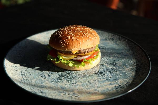 Grill Chicken Cheese Burger